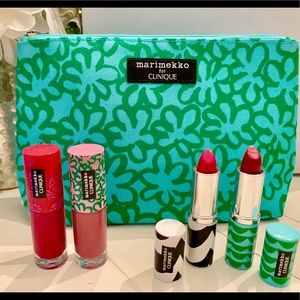 Marimekko Clinique Limited Edition Lip colors